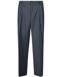 Amaranto - Broeken ,Grijs ,Pantalone Over - Lyst