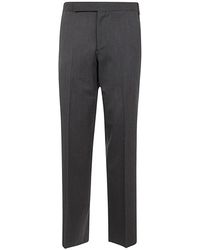 Lardini - Broeken ,Grijs ,Wol Attitude Broeken - Lyst