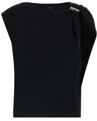 Pinko - Overhemden ,Zwart ,Katoen Melody Maglia - Lyst