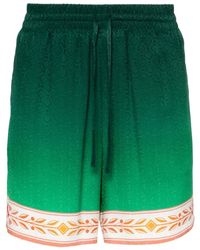 CASABLANCA - Unity Is Power Seidenshorts - Lyst