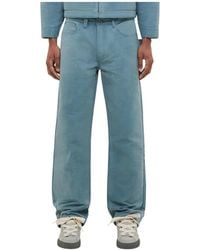 flâneur - Jeans ,Blauw ,Denim Gewaxte Denim Jeans - Lyst