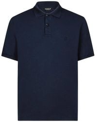 Dondup - Tops ,Blauw ,Katoen Regular Polo - Lyst