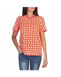 Moschino - Camiseta logo mujer primavera/verano - Lyst