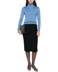 Alpha Studio - Feinstrick Rollkragenpullover - Lyst
