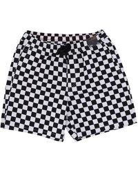 Vans - Karierte Elastische Taille Herrenshorts - Lyst