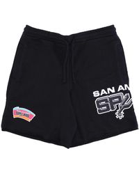 Mitchell & Ness - Korte Broeken ,Zwart ,Katoen Nba Wedstrijddag Shorts Hardwood Classics - Lyst