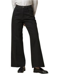 Kocca - Wijde Denim Broek Met Chique Stijl - Lyst
