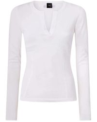Pinko - V-Neck Knitwear - Lyst