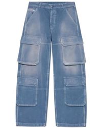 DIESEL - Wide Jeans - Lyst