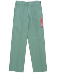 Dickies - Broeken ,Groen ,Katoen Donker Ivy Werkbroek Regular Fit - Lyst