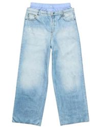 Acne Studios - Pantalon Imprimé - Lyst