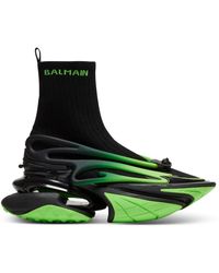 Balmain - Unicorn High-Top-Sneakers - Lyst
