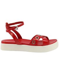 Marina Yachting Sandals liutea 181w632145 - Rojo