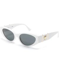 Versace - Gafas de sol blancas con accesorios originales - Lyst