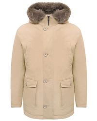 Herno - Jassen ,Nylon Nylon Donsjas Met Murmansky Capuchon - Lyst