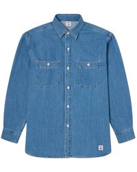 Edwin - Denim Shirts - Lyst