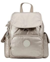 Kipling - Damenrucksack Aus Kunstleder Mit Affenanhänger - Lyst