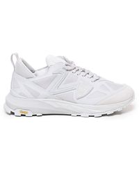 Philippe Model - Witte Mesh Sneakers Met Rubberen Zool - Lyst