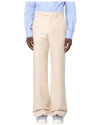 Valentino - Wide Trousers - Lyst