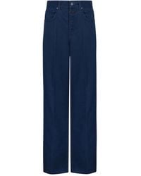 Closed - Jeans ,Blauw ,Katoen Nikka Wide Jeans - Lyst