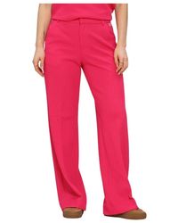 Pom - Broeken ,Roze ,Polyester Pants Lara - Lyst