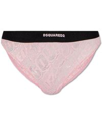 DSquared² - Spitzen-slips - Lyst