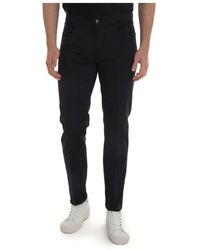 Fay - Slim-Fit Trousers - Lyst