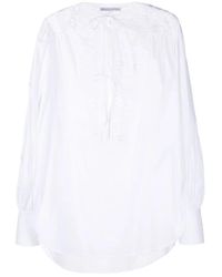 Ermanno Scervino - Shirt oversize calado - Lyst
