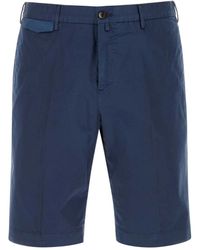 PT Torino - E Stretch-Bermuda-Shorts aus Baumwolle - Lyst