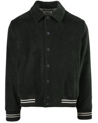 Circolo 1901 - Jassen ,Groen ,Katoen Varsity Corduroy Bomberjack - Lyst
