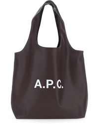 A.P.C. - Braune Tote Ninon Tasche - Lyst