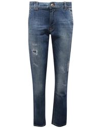 AT.P.CO - Straight Fit Jeans - Lyst