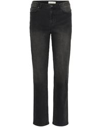 Kaffe - Straight Fit Jeans - Lyst