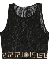 Versace - Sleeveless Tops - Lyst