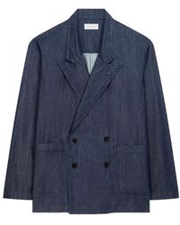 Dries Van Noten - Double-Breasted Blazer - Lyst