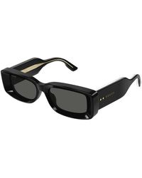 Gucci - Rectangle Sunglasses - Lyst