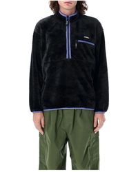 Manastash - Schwarze strickwaren poppy thermofleece jacke astash - Lyst