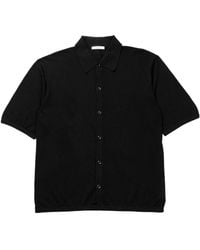 Lemaire - Baumwoll polo shirt - Lyst