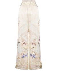 CAMILLA - Broeken ,Minimal Wide Leg Pant - Lyst