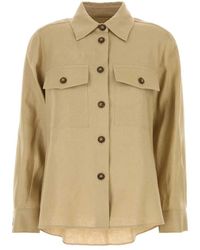 Weekend by Maxmara - Overhemden ,Linnen Pomposa Shirt - Lyst