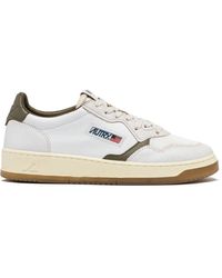 Autry - Tennis-sneaker aus rissleder - Lyst