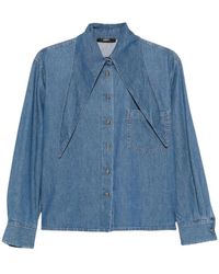 Seventy - Overhemden ,Blauw ,Denim Denim Shirt - Lyst