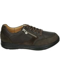 Ganter - Schoenen ,Bruin ,Suède Casual Bruin Leren Suède Schoenen - Lyst