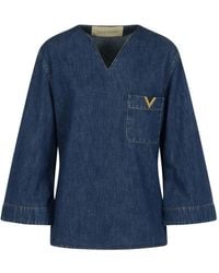 Valentino - Blouses - Lyst