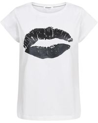 co'couture - Tops ,Wit ,T-Shirts - Lyst