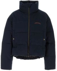 DSquared² - Jassen ,Blauw ,Katoen Cotton Ball Puffer - Lyst
