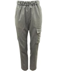 Lis Lareida - Slim-Fit Trousers - Lyst