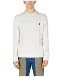 U.S. POLO ASSN. - Round-Neck Knitwear - Lyst
