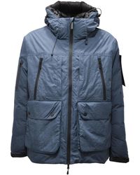 OUTHERE - Wave Dye Gewatteerde Jas - Lyst
