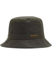 Barbour - Belsay Wax Bucket Hoed - Lyst